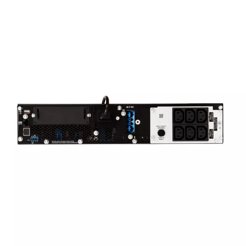 APC Smart-UPS On-Line SRT1500RMXLI-NC - 1500VA, 6 salidas C13, montaje en rack, NMC