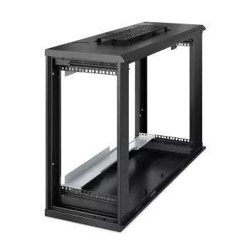 Armario rack de pared de perfil bajo APC NetShelter 6U 230V profundidad de servidor