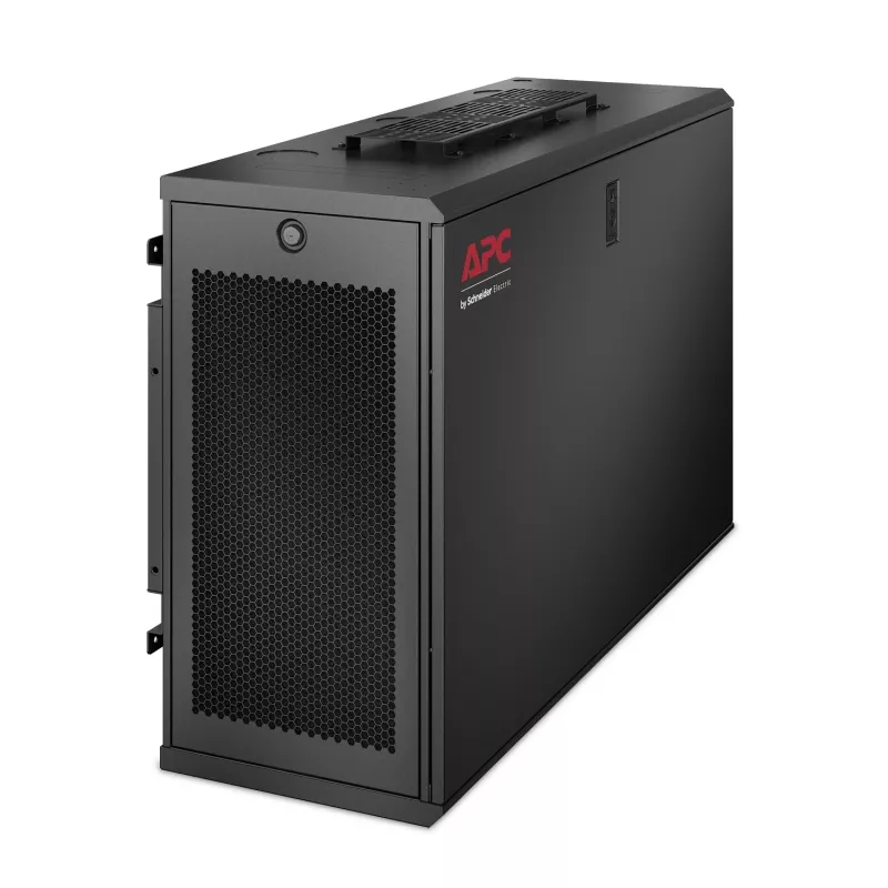 Armario rack de pared de perfil bajo APC NetShelter 6U 230V profundidad de servidor