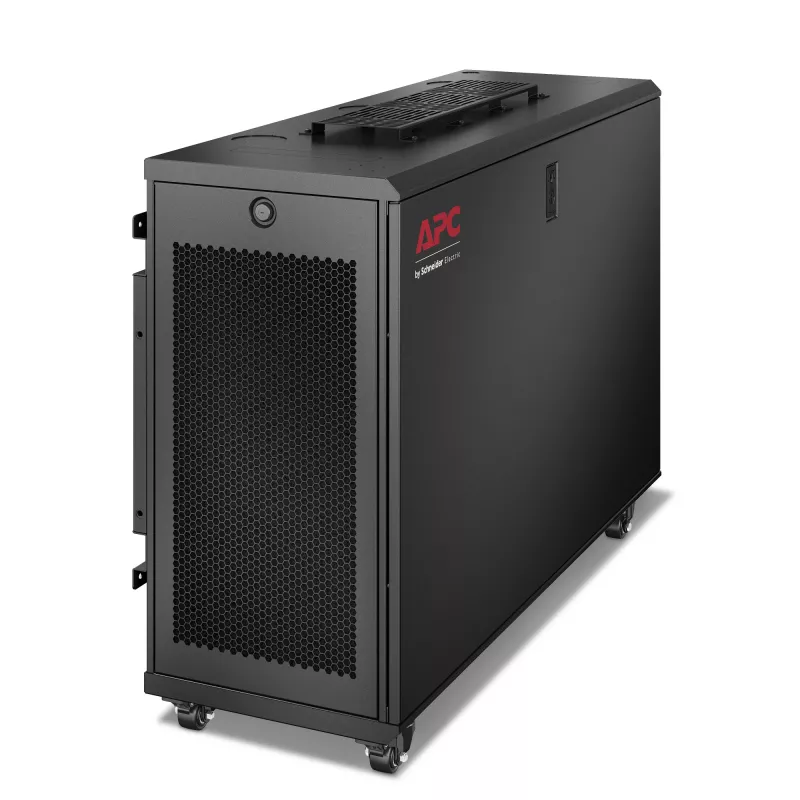 Armario rack de pared de perfil bajo APC NetShelter 6U 230V profundidad de servidor