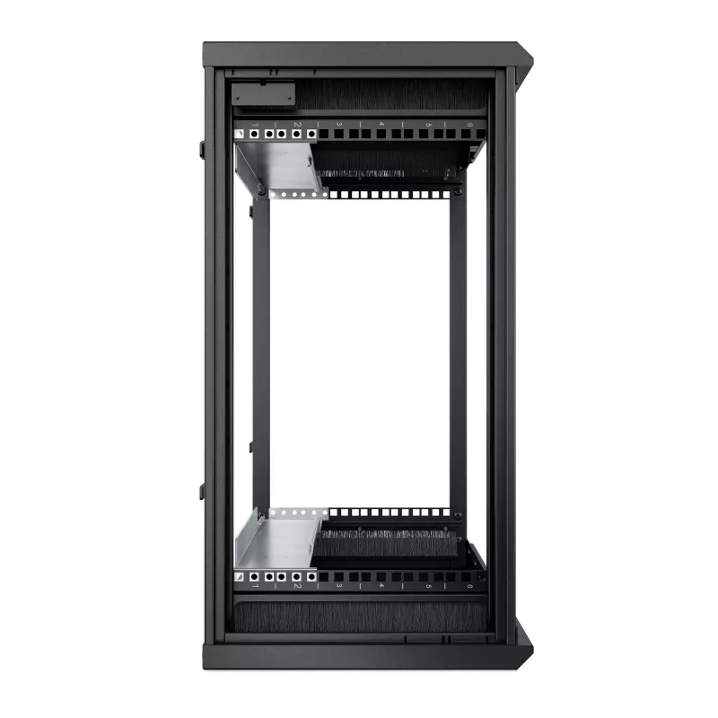 Armario rack de pared de perfil bajo APC NetShelter 6U 230V profundidad de servidor