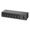 Unidad de distribución de alimentación (PDU) APC AP6015A 8 salidas AC 0U/1U negro