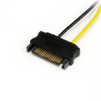 Adaptador de cable de alimentación SATA a 6 pines PCI Express para tarjeta gráfica StarTech.com de 6 pulgadas