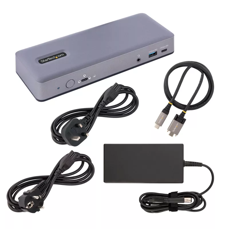 Dock para portátil/replicador de puertos StarTech.com DK31C3MNCRUE con cable USB 3.2 Gen 2 (3.1 Gen 2) Type-C