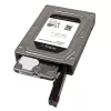 Carcasa adaptadora de disco duro SATA de aluminio StarTech.com de 2,5 pulgadas a 3,5 pulgadas con altura de SSD/HDD hasta 12,5 mm