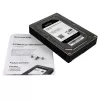 Carcasa adaptadora de disco duro SATA de aluminio StarTech.com de 2,5 pulgadas a 3,5 pulgadas con altura de SSD/HDD hasta 12,5 mm