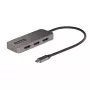 Hub MST USB-C de 3 puertos StarTech.com – Adaptador USB Type-C a 3x HDMI multipantalla para portátil – Triple HDMI hasta 4K 60Hz con DP 1.4 Alt Mode y DSC – HDR – cable de 30 cm – solo Windows