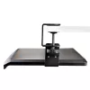 Bandeja de teclado bajo mesa StarTech.com, soporte ergonómico de teclado con abrazaderas, hasta 12 kg, bandeja extraíble para teclado y ratón con abrazaderas en C, bandeja de teclado regulable en altura (100/120/140 mm)