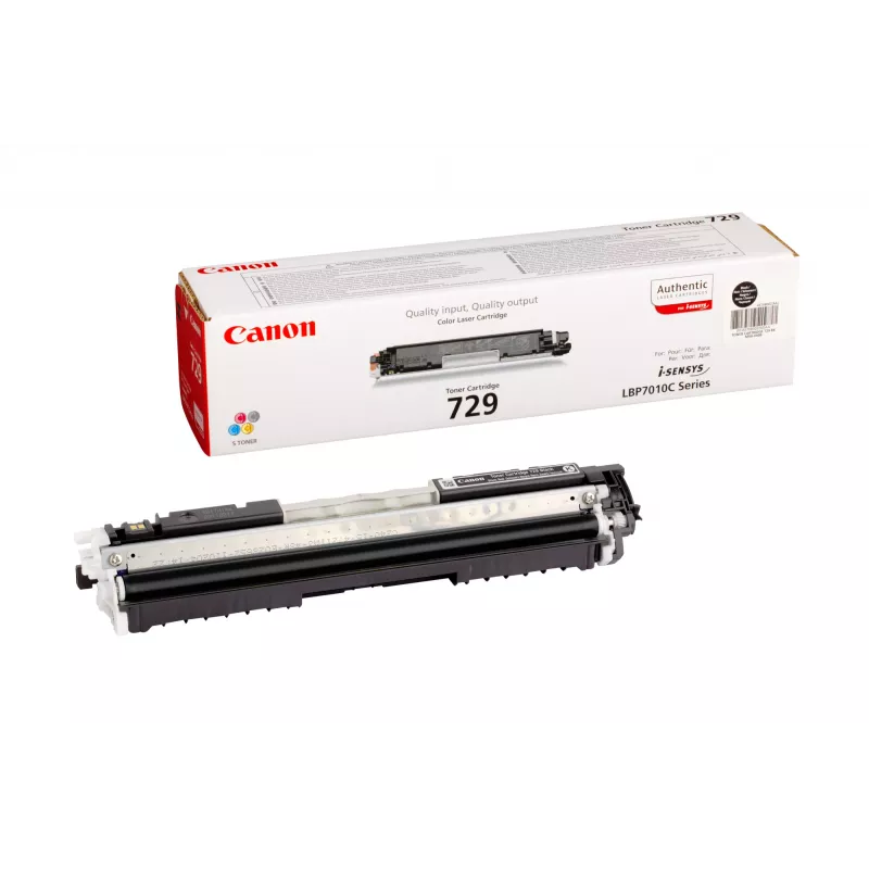 Cartucho de tóner Canon 729 BK 1500 páginas negro