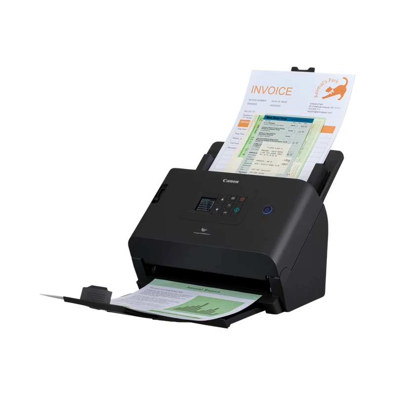 Canon imageFORMULA DR-S250N escáner de documentos en red con soporte de código QR