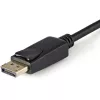 StarTech.com DP2VGAMM3B cable adaptador activo de DisplayPort a VGA, 3 pies (1 m), 1920x1200, conector DP con cierre, negro