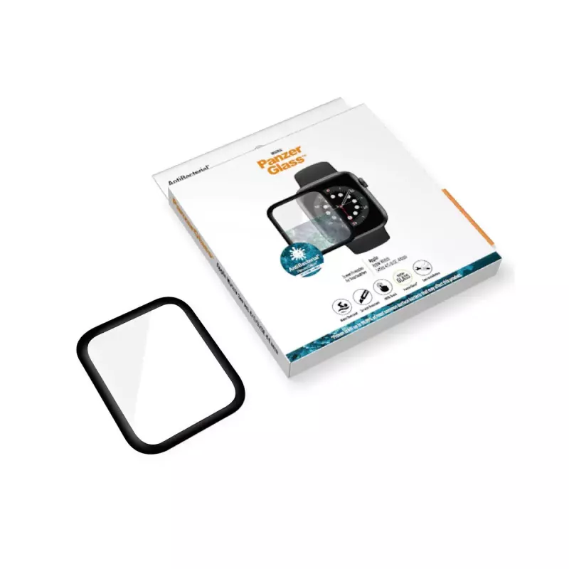 PanzerGlass ® Apple Watch Series 4 | 5 | 6 | SE 44mm | protector de pantalla de cristal