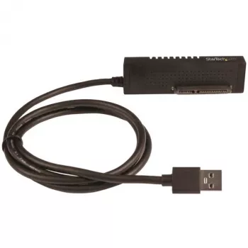 Cable SATA a USB StarTech.com – USB 3.1 (10 Gbit/s) – UASP, negro, actividad, funcionamiento, CE, FCC, ASMedia – ASM1351, 12 V, 0 – 60 °C