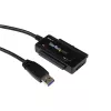 Cable SATA a USB StarTech.com – USB 3.1 (10 Gbit/s) – UASP, negro, actividad, funcionamiento, CE, FCC, ASMedia – ASM1351, 12 V, 0 – 60 °C