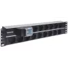 Regleta de enchufes Intellinet 19 pulgadas 2U para rack 15 tomas tipo alemán