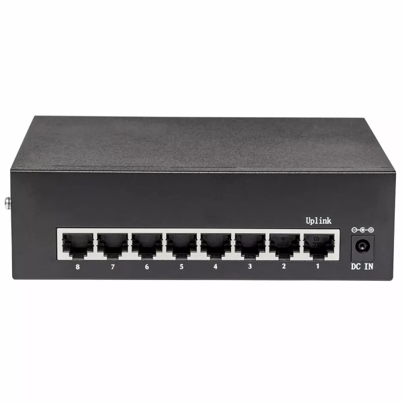 Conmutador gestionado Intellinet 8 puertos Gigabit Ethernet PoE+