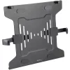 Bandeja para portátil VESA StarTech.com – bandeja ajustable para portátil para brazos de monitor, sujeta portátiles (4,5 kg / 9,9 lb) – orificios de montaje VESA 75x75 y 100x100 – ventilada – para soportes/bases de monitor de escritorio