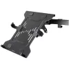 Bandeja para portátil VESA StarTech.com – bandeja ajustable para portátil para brazos de monitor, sujeta portátiles (4,5 kg / 9,9 lb) – orificios de montaje VESA 75x75 y 100x100 – ventilada – para soportes/bases de monitor de escritorio