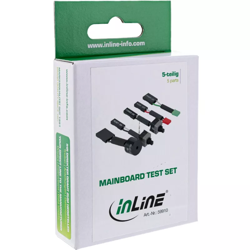 Kit de prueba para placas base de PC y servidor InLine 5 piezas InLine 59910