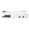 Switch de red QNAP QSW-M2108-2S Gestionado L2 2.5G Ethernet (100/1000/2500) Gris