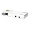 Switch de red QNAP QSW-M2108-2S Gestionado L2 2.5G Ethernet (100/1000/2500) Gris