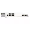 Switch de red QNAP QSW-M2108-2C Gestionado L2 2.5G Ethernet (100/1000/2500) Gris, Blanco