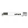 Switch de red QNAP QSW-M2108-2C Gestionado L2 2.5G Ethernet (100/1000/2500) Gris, Blanco