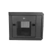 StarTech.com Armario de red de pared de 2 postes 6HE con bandeja de 1HE, rack de servidor de pared de 19