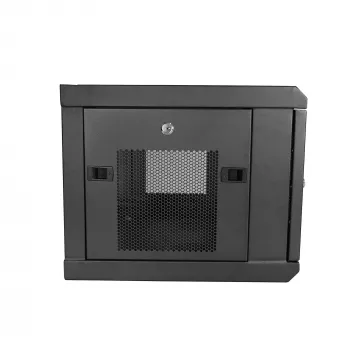 StarTech.com Armario de red de pared de 2 postes 6HE con bandeja de 1HE, rack de servidor de pared de 19