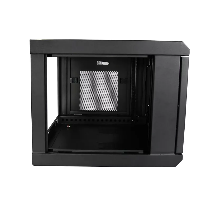 StarTech.com Armario de red de pared de 2 postes 6HE con bandeja de 1HE, rack de servidor de pared de 19