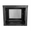 StarTech.com Rack de red de pared de 2 postes 9U con bandeja de 1U, rack de servidor de pared de 19