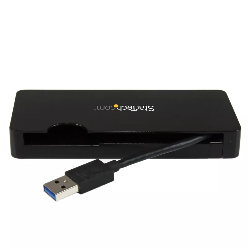 Estación de acoplamiento de viaje para portátiles StarTech.com – HDMI o VGA – USB 3.0