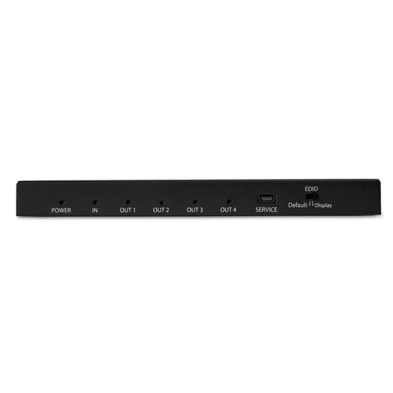 Splitter HDMI de 4 puertos StarTech.com – 4K 60 Hz, HDMI, 4x HDMI, 3840 x 2160 píxeles, Negro, 4K Ultra HD, 60 Hz