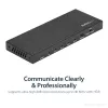 Splitter HDMI de 4 puertos StarTech.com – 4K 60 Hz, HDMI, 4x HDMI, 3840 x 2160 píxeles, Negro, 4K Ultra HD, 60 Hz