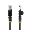 Cable de parcheo Cat5e StarTech.com con conectores RJ45 sin lengüeta – 5 m, Negro