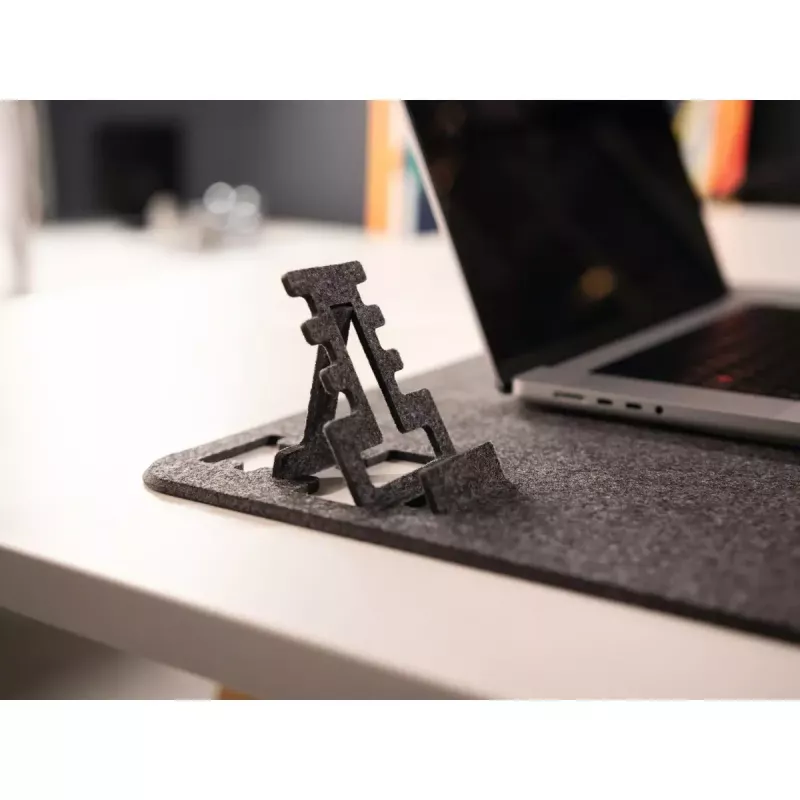 Almohadilla de escritorio Durable 708158 Fieltro PET Antracita 700x330x4 mm