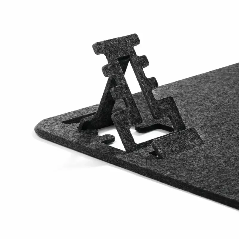 Almohadilla de escritorio Durable 708158 Fieltro PET Antracita 700x330x4 mm