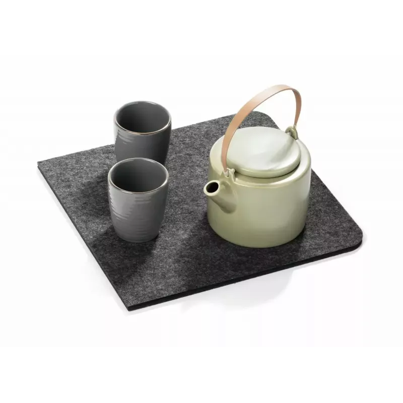 Almohadilla de escritorio Durable 708158 Fieltro PET Antracita 700x330x4 mm