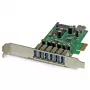 Tarjeta USB 3.0 PCI Express de 7 puertos StarTech.com – Diseño estándar y de perfil bajo