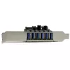 Tarjeta USB 3.0 PCI Express de 7 puertos StarTech.com – Diseño estándar y de perfil bajo