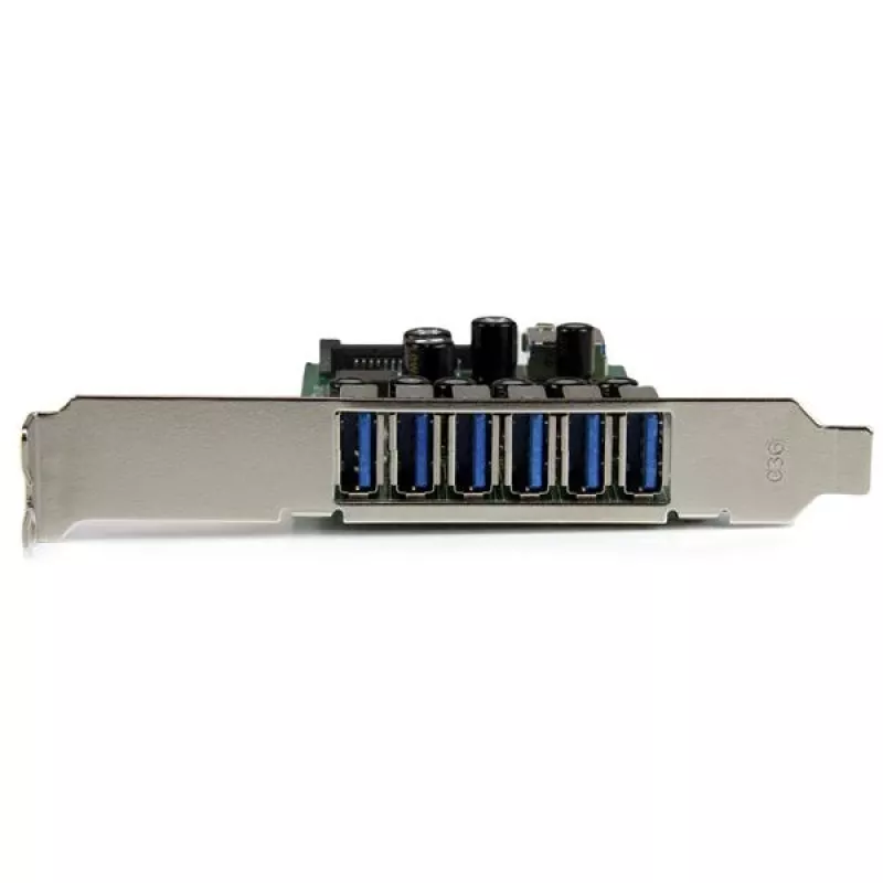 Tarjeta USB 3.0 PCI Express de 7 puertos StarTech.com – Diseño estándar y de perfil bajo
