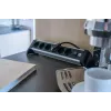 Regleta de alimentación Brennenstuhl 1391040600 3 m 6 tomas de CA para interior negro plata
