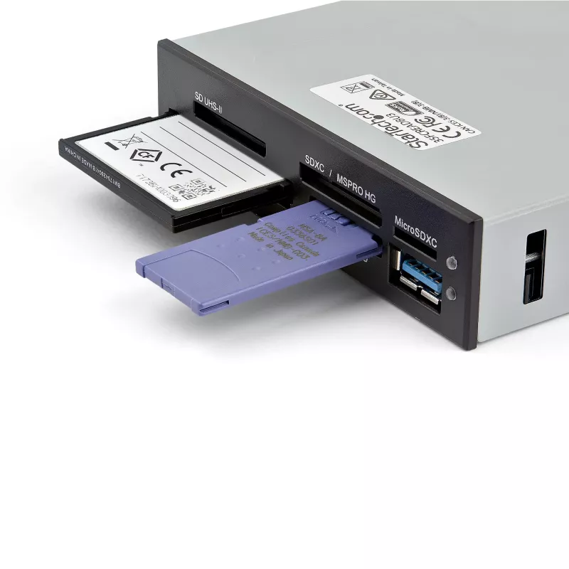 Lector de tarjetas múltiple USB 3.0 interno StarTech.com con soporte UHS-II