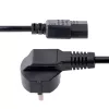 Cable de alimentación para ordenador StarTech.com de 3 m (10ft), 18AWG, cable de alimentación EU Schuko a C13, 250V 10A, cable de CA de repuesto negro, cable de alimentación para TV/monitor, cable de alimentación Schuko CEE 7/7 a IEC 60320 C13 - cable de alimentación para fuente de alimentación de PC
