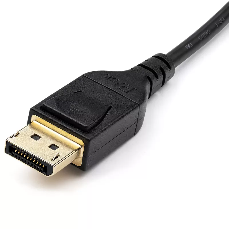 Cable Mini DisplayPort a DisplayPort 1.4 certificado por VESA StarTech.com de 3ft (1m) – 8K 60Hz HBR3 HDR – cable Super UHD mDP a DP 1.4 – delgado (34 AWG) Ultra HD 4K 120Hz – cable de monitor/vídeo