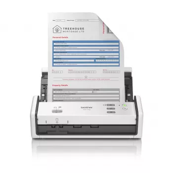 Escáner Brother ADS-1300 Escáner ADF 600 x 600 DPI A4 Blanco