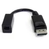 Cable DisplayPort a Mini DisplayPort StarTech.com de 15 cm - vídeo 4K x 2K UHD - cable adaptador de conector macho DisplayPort a conector hembra Mini DisplayPort - cable de monitor de PC DP a mDP 1.2
