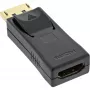 Adaptador DisplayPort InLine conector macho DisplayPort / conector hembra HDMI negro