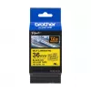 Cinta de etiquetar Brother TZE-SL661 Negro sobre Amarillo