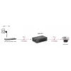 LevelOne POR-0101 repetidor PoE+, 2x Fast Ethernet, 10Base-T/100Base-TX, hasta 100 m, gris